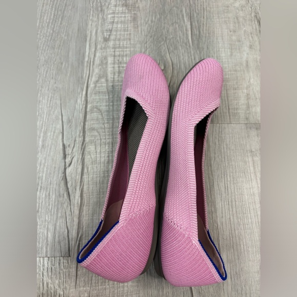 Rothys The Flat In Begonia Pink Rare Size 8 - Picture 6 of 8